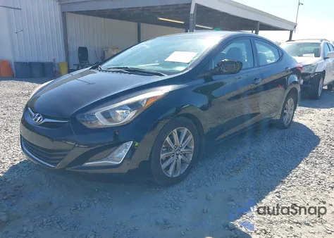 2016 Hyundai Elantra Se from USA, damaged, VIN 5NPDH4AE8GH754109